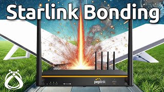 Peplink SpeedFusion Bond Starlink with this Internet GameChanger [upl. by Derfla]