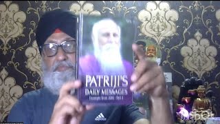 Patriji Daily Messages Book Part 2  Vol 2 By Kulwinder Singh Mehta [upl. by Nadroj]