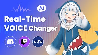 Realtime AI Voice Changer  How to Change Your Voice in Gamingamp Streaming [upl. by Esirehc649]