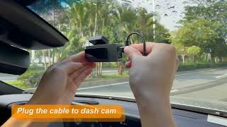 How to install Navycrest Q7 dash cam [upl. by Aniara]