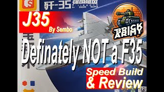 The J35 Definitely NOT a F35  Speed Build amp Review [upl. by Pomfrey]