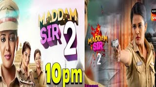 Madam Sir Season 2 Confirm Release Date on Sony Sab TV l madamsirserial gulkijoshi [upl. by Fogg163]