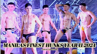 Manilas Finest Hunks year 11 2024 Swimwear Competetion Fashion [upl. by Assilaj]