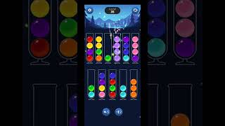 ball sort  color puz game level 31 to 40 [upl. by Annocahs]