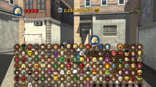 Lego Marvel Superheroes 2 Lemuria FREE ROAM All Collectibles  HTG [upl. by Selym127]