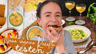 Vegane Experimente in der Küche » Dips Saucen amp Aufstriche im Test │ Food Friday 145 [upl. by Suoicerpal]