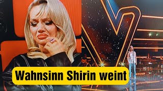 The Voice of Germany 2023 Carlotta Bach ave Maria rührt Shirin David zu Tränen shirindavidberlin [upl. by Vaughn64]