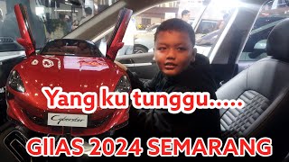 JALAN JALAN KE PAMERAN MOBIL GIIAS 2024 SEMARANG [upl. by Nomit]