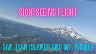 San Juan Islands and Mt Rainier [upl. by Annahgiel]