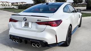 2025 BMW M4 Competition Coupe Walkaround Review Interior Exterior and Drive [upl. by Nadine885]