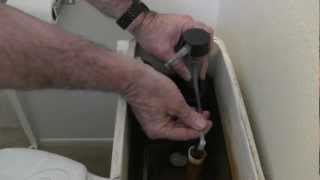 How to Replace Toilet FLAPPER amp VALVE on Toilet  Be Your Own Handyman  Home [upl. by Ignacia]