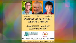 Juan de Fuca Malahat Candidate Forum [upl. by Malissa]