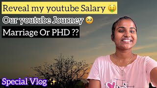 REVEAL MY YOUTUBE SALARY 🤑  Workers day Special Samaiyal Vlog ❤️😋 poojaskitchen [upl. by Inerney]