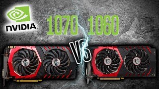 TEST MSI 1070 Gaming X VS MSI 1060 Gaming X [upl. by Eilujna547]