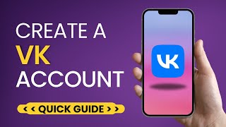 Create A VK Account 2024  VK App Account Registration [upl. by Amees]