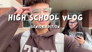 HIGH SCHOOL VLOG SENIOR EDITION [upl. by Bradney]