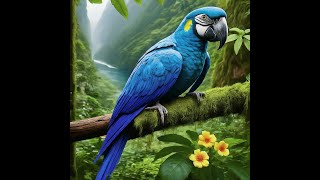 Spixs Macaw The Stunning Blue Parrot [upl. by Sarina]