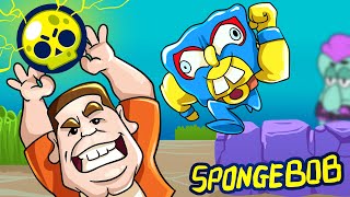 HIS NAME IS SPONGEBOB  BRAWL STARS ANIMATION [upl. by Nitaj]