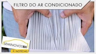 Como trocar o filtro do ar condicionado do seu carro  SeminovosBH 6 [upl. by Innes712]