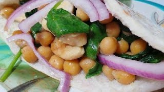 Chicken Chickpea and Spinach Pitas [upl. by Annaiel]