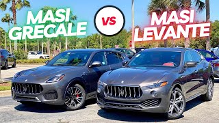 2023 Maserati Grecale GT vs Levante GT and Which Italian SUV Is Better [upl. by Akiwak]