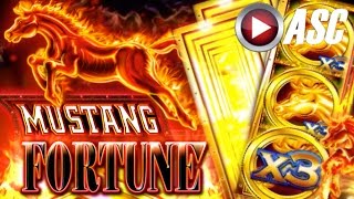 NEW SLOT BIG WIN MUSTANG FORTUNE  Slot Machine Bonus Ainsworth [upl. by Teddi276]