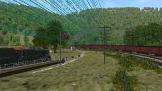 MSTS  Railfanning at the Horseshoe Curve 1 [upl. by Ennovart]