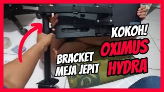 Unboxing Bracket TVMonitor Utk Meja Jepit  Oximus Hydra ZD1104 [upl. by Guild]