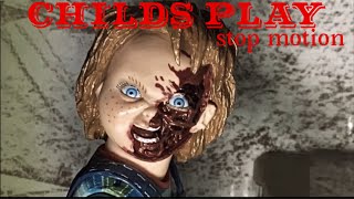 CHILDS PLAY stop motion scary [upl. by Nahtal]