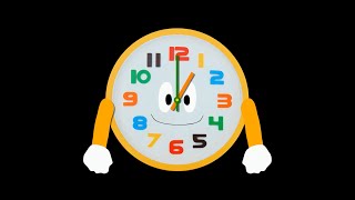 Telling Time 2  Clock  The Kids Picture Show Fun amp Educational Learning Video [upl. by Souvaine]