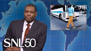 Weekend Update Dodgers Win World Series NYC Legalizes Jaywalking  SNL [upl. by Elleina]