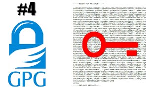 GPG 4  Encrypting Messages [upl. by Iegres406]