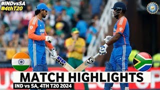 India Vs South Africa 4th T20 Match Full Highlights 2024  IND VS SA  south Africa vs india [upl. by Yeung]