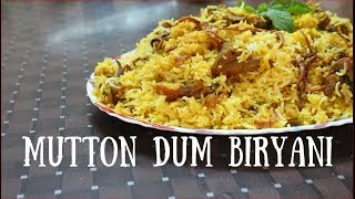 Mutton Dum Biryani  Hyderabadi Mutton Dum Biryani  Mutton Biryani Muslim Style [upl. by Niarb483]