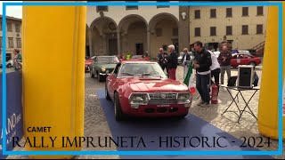 Rally Impruneta Historic 2024 – la partenza CAMET [upl. by Clementis322]