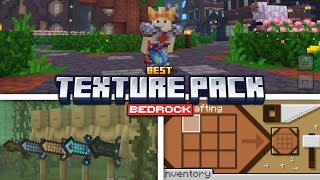 Best Texture Packs for Minecraft Bedrock 121 [upl. by Eves]