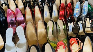 Designer High Heel Shoe Collection amp Try On 2024  Louboutin Jimmy Choo Manolos and More [upl. by Alexa]