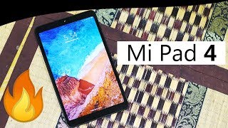 Mi Pad 4  Best Budget Android Tablet [upl. by Solram]