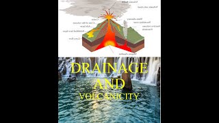 HOW VOLCANICITY INFLUENCE DRAINAGE FEATURES [upl. by Dalton]