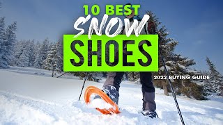 BEST SNOWSHOES 10 Snowshoes 2023 Buying Guide [upl. by Atoked]