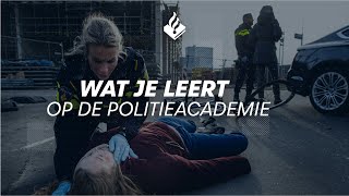 Wat je leert op de politieacademie [upl. by Alyks]