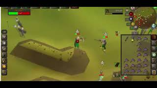 OSRS F2P PURE PKING Holy 99s [upl. by Aicnilav331]