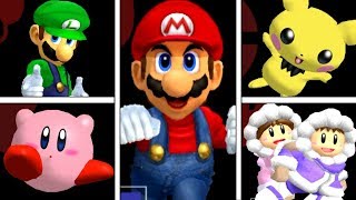 Super Smash Bros Melee  All Victory Pose Animations HIGH QUALITY [upl. by Aned342]