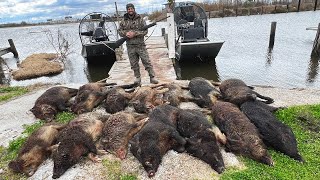 Protecting My Town From GIANT WILD HOGS CATCH AND COOK [upl. by Yborian]