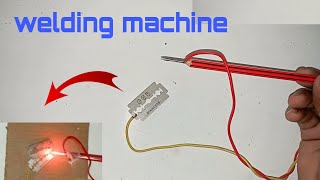 Pencil welding machine 9 volt battery at home [upl. by Noffihc]