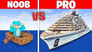 How To Build A WORKING BOAT In Minecraft [upl. by Frans]