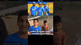 Gambhir Coaching 🤡😂😈 indvsaus gautamgambhir rohitsharma bgt trending testcricket memes ipl [upl. by Delaney]