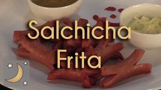 Como Hacer Salchicha Frita para los Niños  Receta de Salchichas Divertidas tipo Pulpitos [upl. by Bucher]