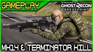 Quick view of MK14 Termination amp a Terminator Takedown 🞔 No Commentary 🞔 Ghost Recon Breakpoint [upl. by Glanti584]