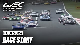 Race Start And Dramatic First Laps 🇯🇵 I 2024 6 Hours of Fuji I FIA WEC [upl. by Assira]